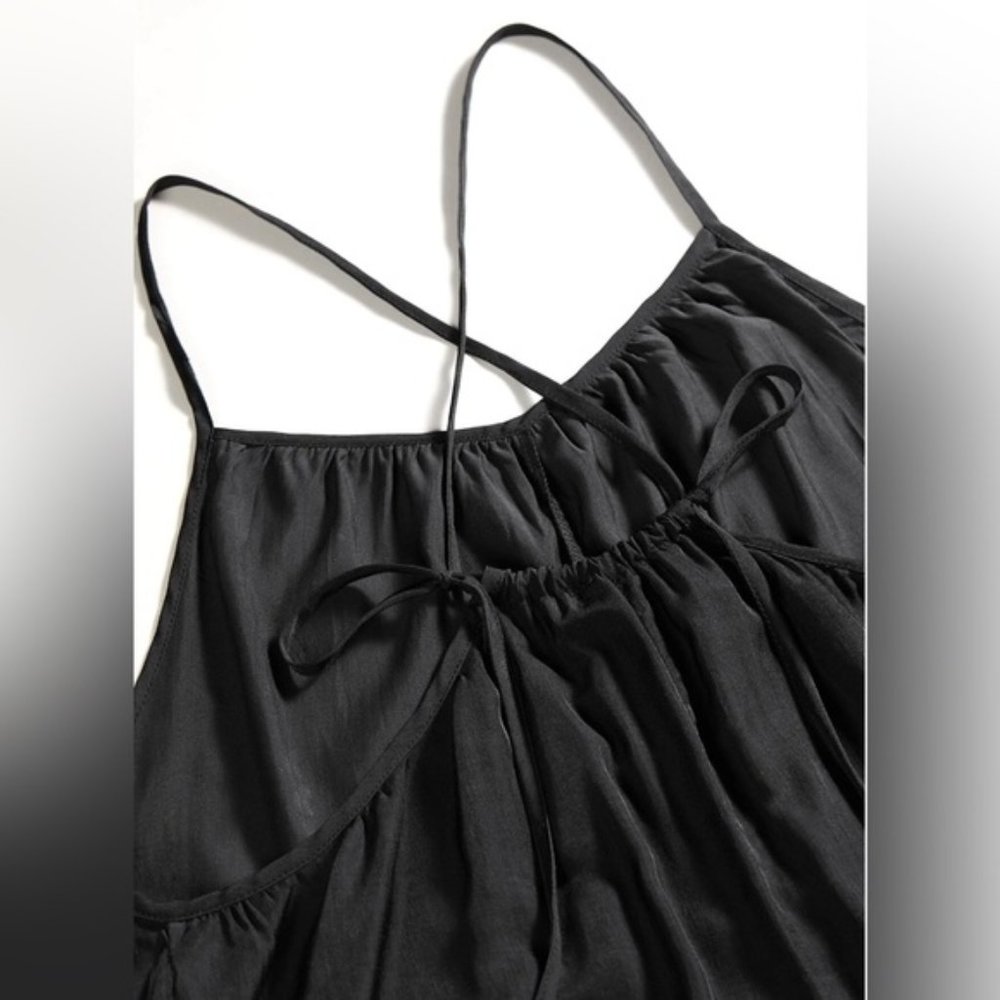 Pocket Side Tied Backless Wide Leg Cami Jumpsuit 40% OFF - Picture 8 of 10